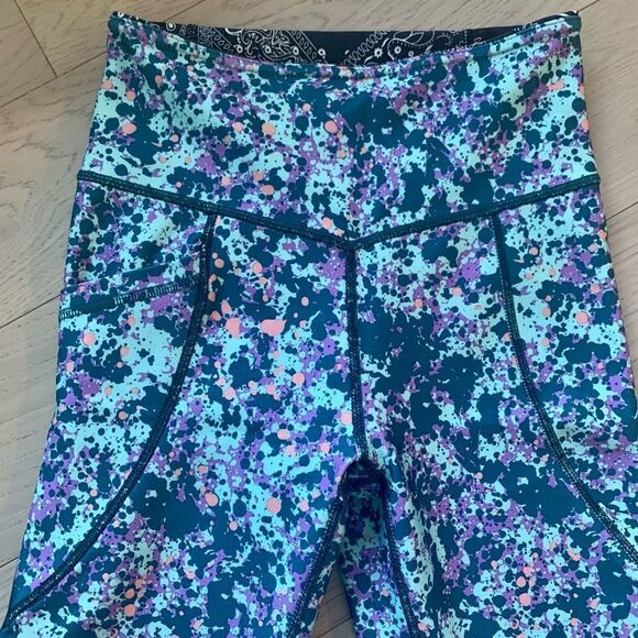 Ellie Marika Festival Feels Reversible Leggings S - Picture 5 of 9